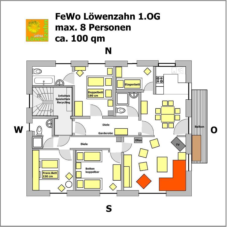 Landhaus Loewenzahn Unteregg Esterno foto